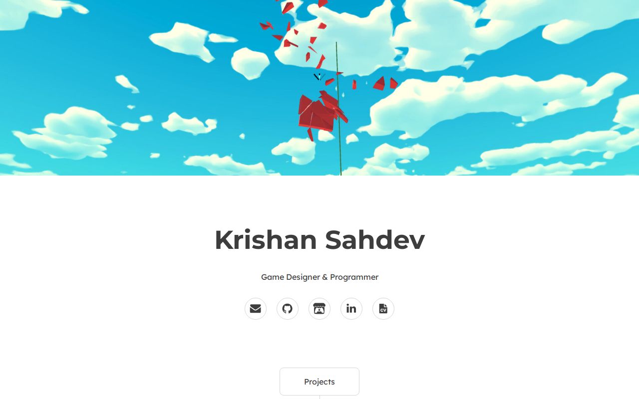 Carrd profile picture for @krishan